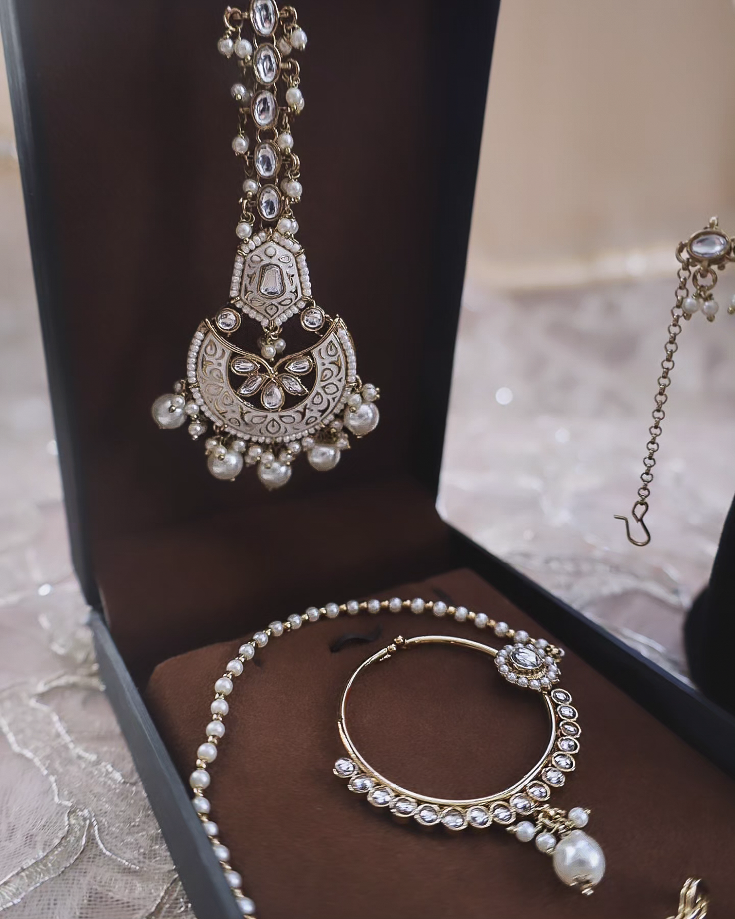 Rani Meenakari Bridal Necklace Set