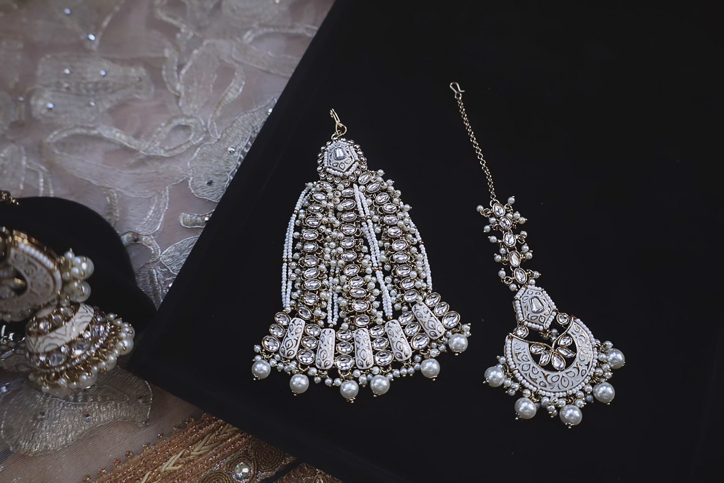 Rani Meenakari Bridal Necklace Set