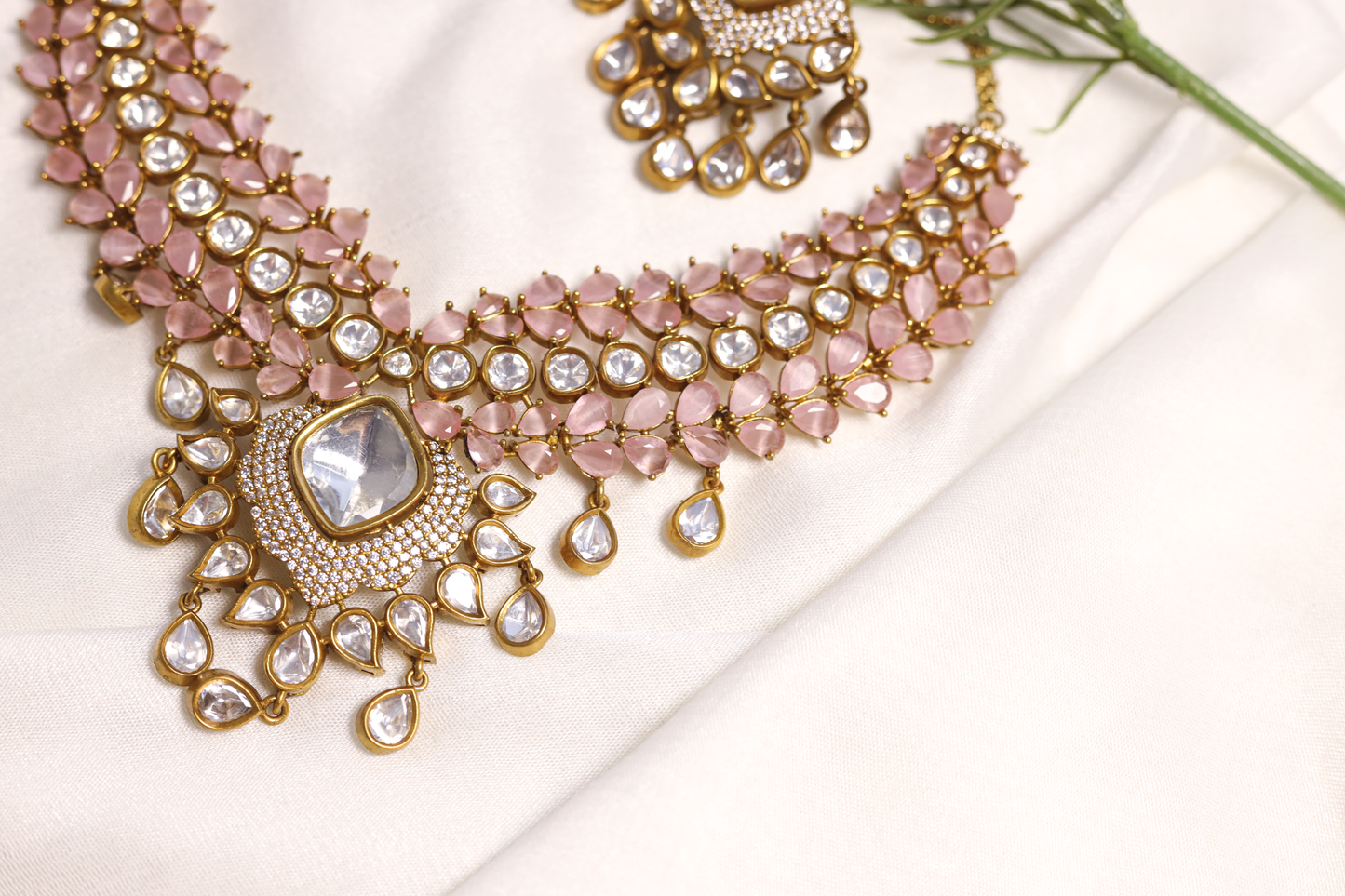Soha Rose Quartz Necklace