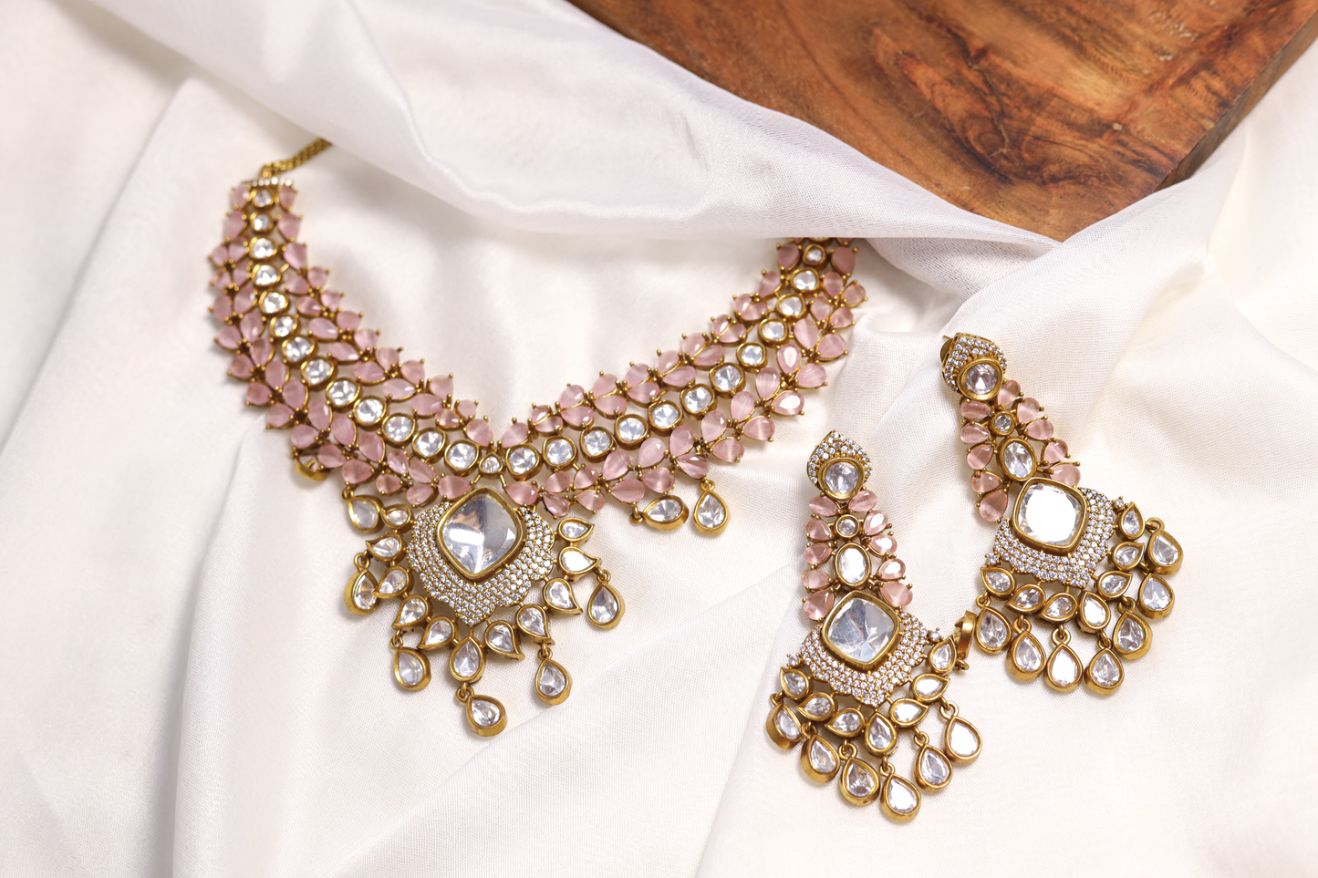 Soha Rose Quartz Necklace