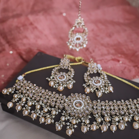 Chandni Enchanting Necklace Choker Set