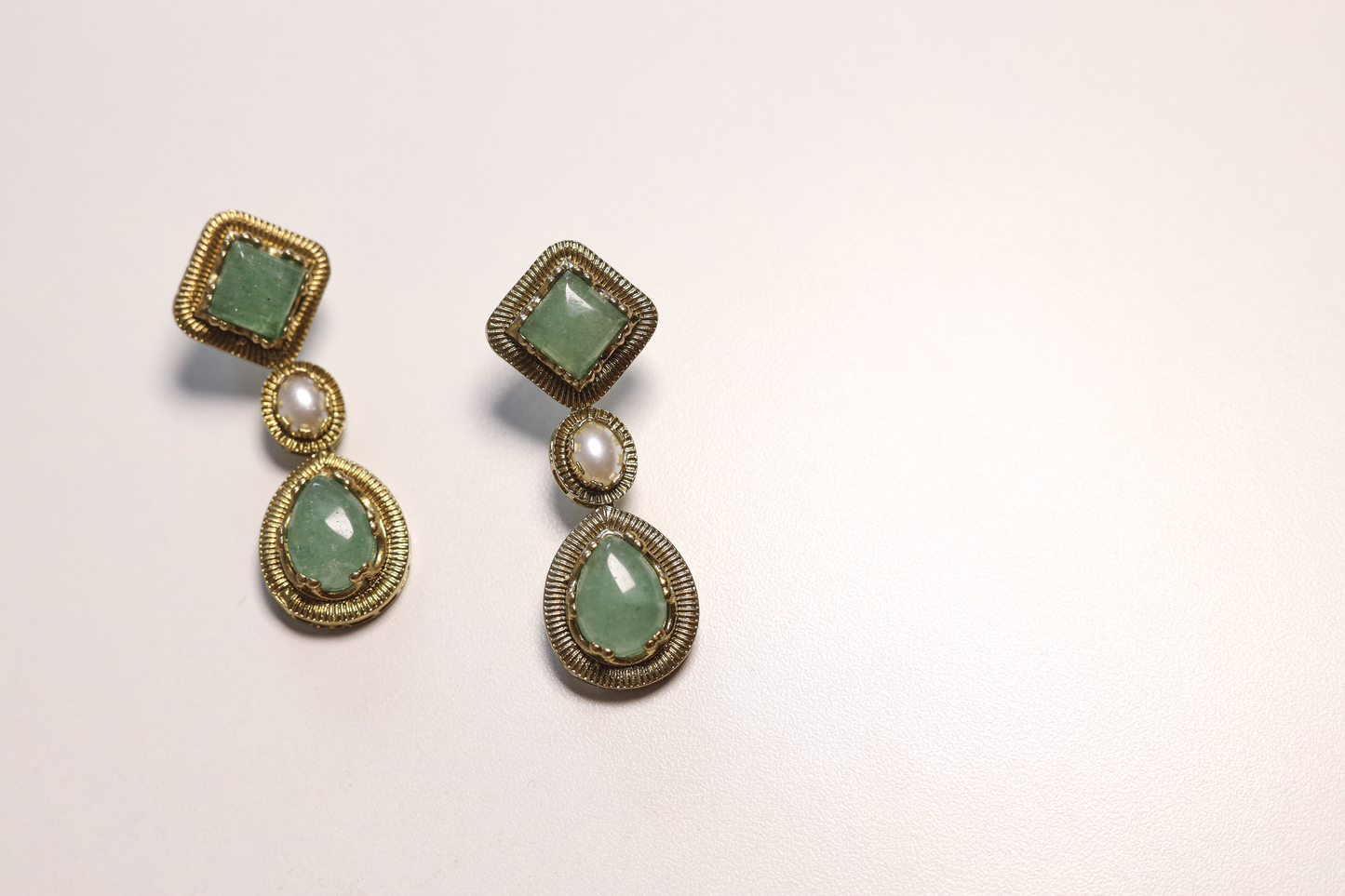 Meera Jade Stonework Choker