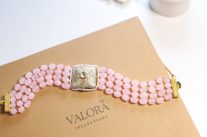 Isha Meenakari Pearl Choker
