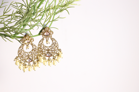 Nisha Pearl Necklace Set