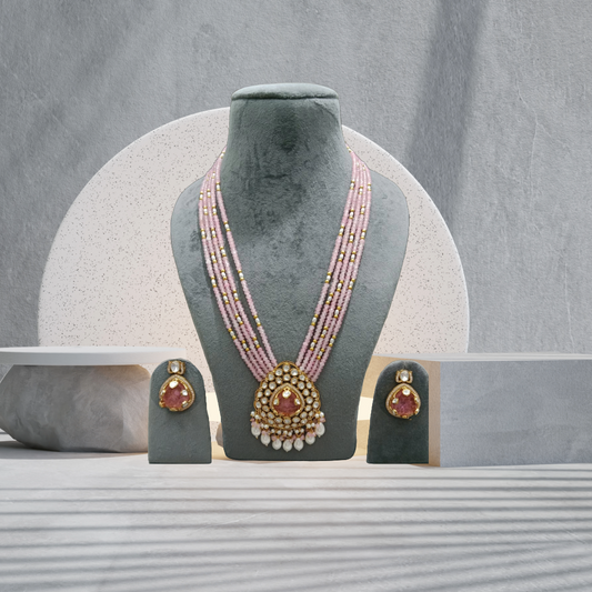 Manpreet Long Kundan Necklace