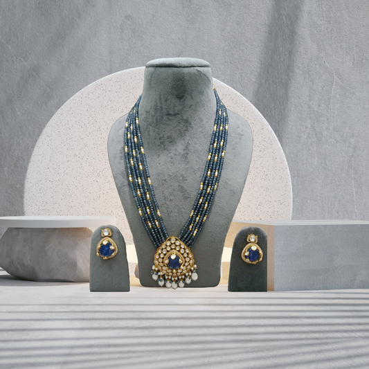Manpreet Long Kundan Necklace